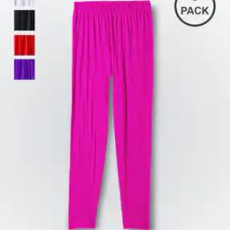 Pack of 5 Cotton Leggings-image-110