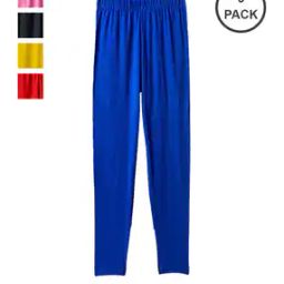 Pack of 5 Cotton Leggings-image-60
