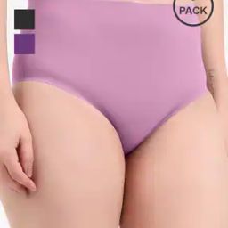 Pack of 3 Women High-Rise Full Coverage Briefs-picture-4