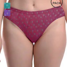 Women Pack of 3 Geometric Print Hipster Panties-image-10