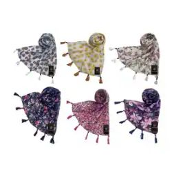 Women Pack of 6 Printed Stoles-image-22