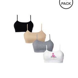 Pack of 4 Non-Wired Full-Coverage Sports Bras-picture-38