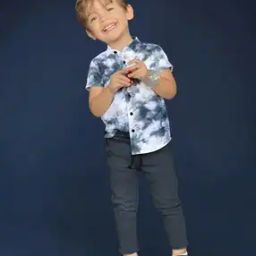 Boys Tie & Dye Regular Fit Shirt-picture-17