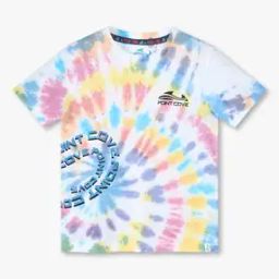 Boys Tie & Dye Slim Fit Round-Neck T-Shirt-image-41