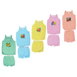 Infants Pack Of 5 Shirt And Pant Set-image-59