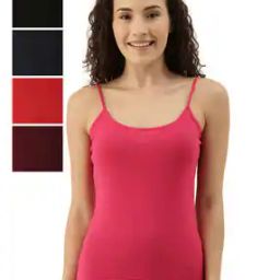 Pack of 5 Scoop Neck Camisoles-image-62