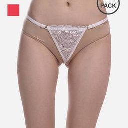 Women Pack of 2 Lace G-Strings-picture-42
