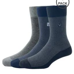 Textured Mid-Calf Length Socks-image-98