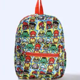 Boys Cartoon Print Backpack-image-13