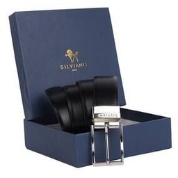 Slim Leather Reversible Belt-image-35