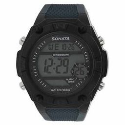 Men Water-Resistant Digital Watch-NT77033PP03-image-79