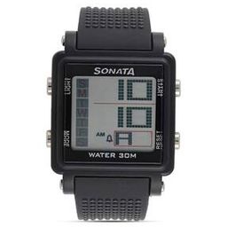 Men Water-Resistant Digital Watch-NT77043PP01-11