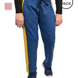 Boys Pack of 2 High Rise Fitted Track Pants-picture-18