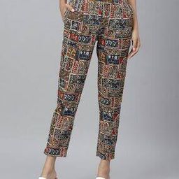 Paisley Print Straight Fit Pant-image-36