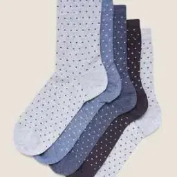 Set of 5 Mid-Calf Length Socks-image-35