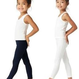 Pack of 2 Girl Elasticated Waist Leggings-image-52