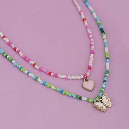 Set of 2 Women Beaded Necklace-image-32