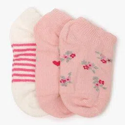 matchitt Pack of 3 Printed Ankle-Length Socks-picture-33