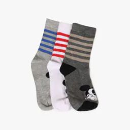 Boys Pack of 3 Ankle-Length Socks-image-72