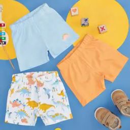Pack of 3 Printed Shorts-image-96