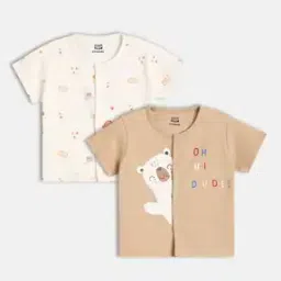 mini klub Boys Pack of 2 Printed Vests-picture-30