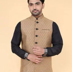 Men Embroidery Nehru jacket-21