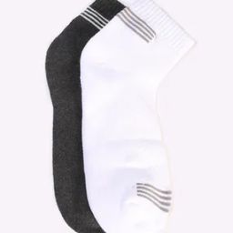 Men Pack of 2 Striped Ankle-Length Socks-18