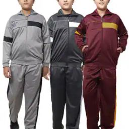 Pack of 3 Boys Regular Fit Lifestyle Tracksuit-image-3
