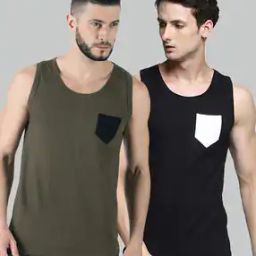 Pack of 2 Sleeveless Vests with Contrast Pocket-picture-46