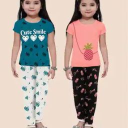 Girls T-Shirt & Pyjamas Set-picture-19