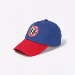 Boys Colourblock Baseball Cap with Applique-image-53