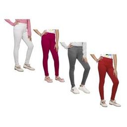 Pack of 4 Leggings with Elasticated Waistband-image-92