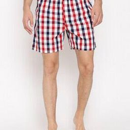 Checked Boxers with Elasticated Waist-picture-24