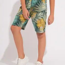 Mid-Rise Shorts with Drawstring Waist-image-25