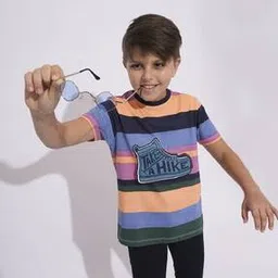 jack & jones Boys Colourblock Crew-Neck T-Shirt-picture-13