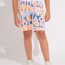 Mid-Rise Shorts with Drawstring Waist-image-15