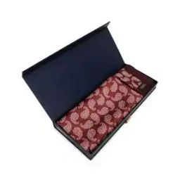 Paisley Print Stole & Pocket Square-11