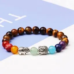 kairangi by yellow chimes Beaded Metal Bracelet-picture-12