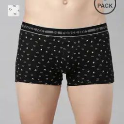 Pack of 2 Men Printed Briefs with Elasticated Waist-picture-2
