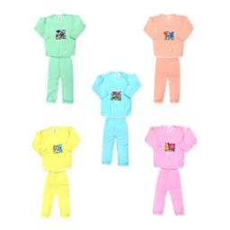 Infants Pack Of 5 Sweatshirt And Pants Set-image-53