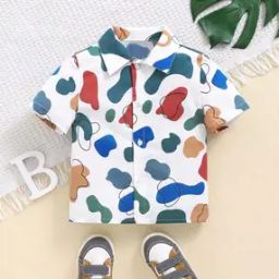 Boys Colour-block Regular Fit Shirt-11