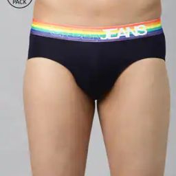 Pack of 2 Briefs with Elasticated Waistband-image-94