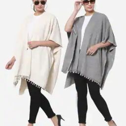 Pack of 2 Solid Chenille Shrug-11