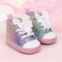 Embellished Lace-Up Shoes-image-33