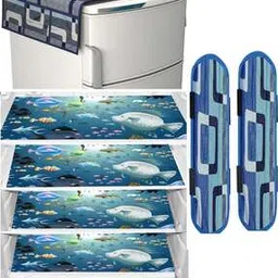 Fridge Top Cover with Fridge Mats-image-12
