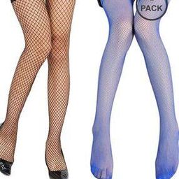 neska moda Women Pack of 2 Lace Sheer Stockings -picture-28