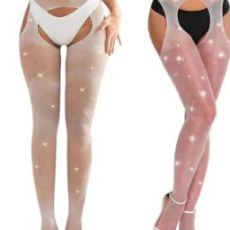 Women Pack of 2 Sheer Stockings -image-71