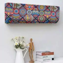 Printed Rectangular Air Conditioner Dust Cover-28
