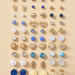 Set Of 30 Gold Plated Studs-7