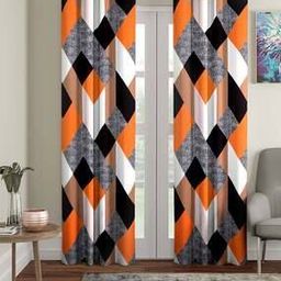 Set of 2 Long Door Curtains-33